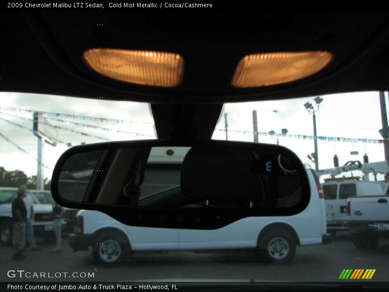 Gold Mist Metallic / Cocoa/Cashmere 2009 Chevrolet Malibu LTZ Sedan