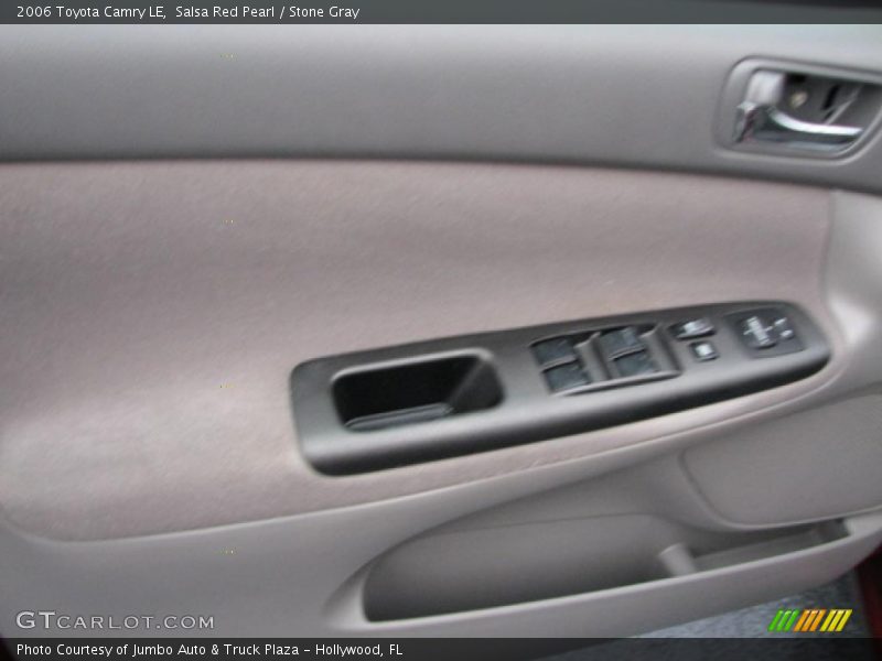 Salsa Red Pearl / Stone Gray 2006 Toyota Camry LE