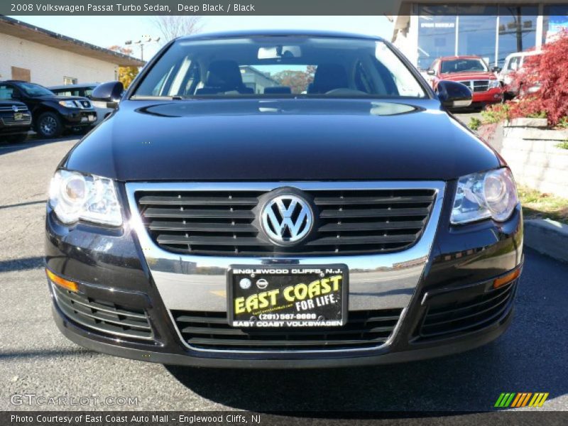Deep Black / Black 2008 Volkswagen Passat Turbo Sedan