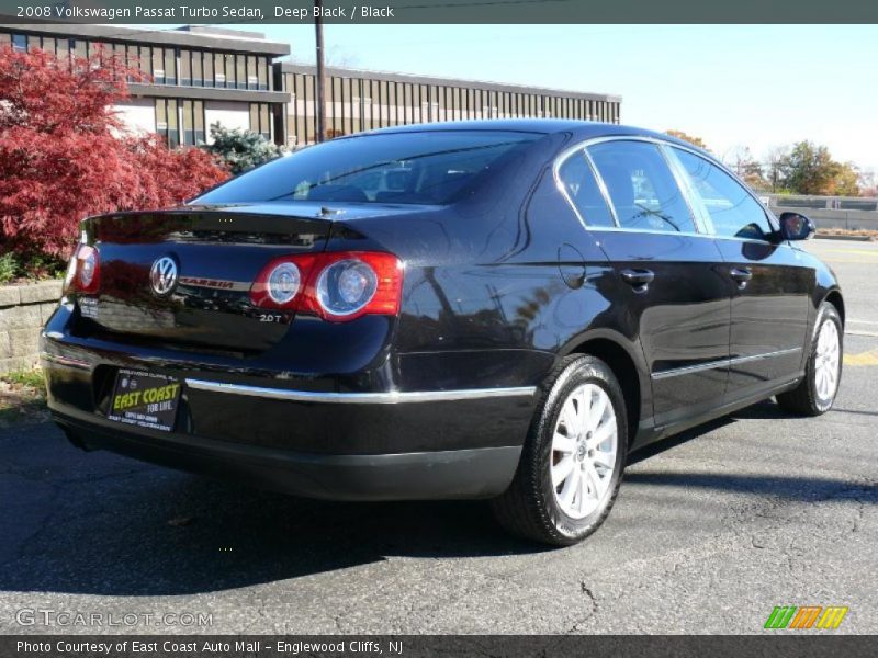 Deep Black / Black 2008 Volkswagen Passat Turbo Sedan