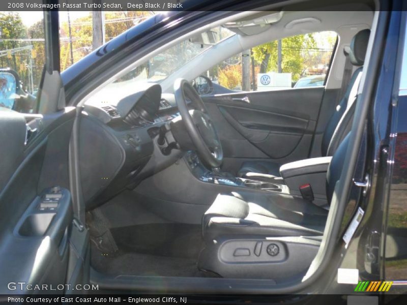 Deep Black / Black 2008 Volkswagen Passat Turbo Sedan