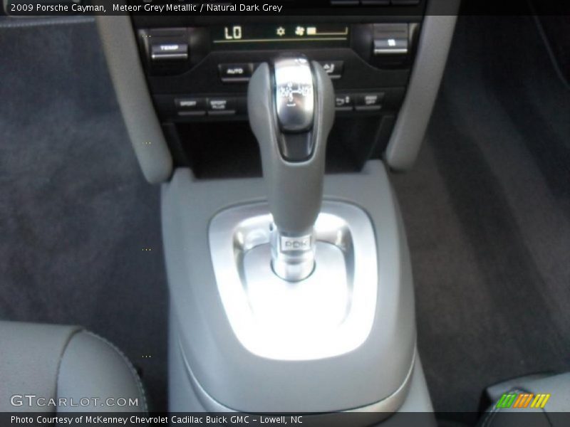 Meteor Grey Metallic / Natural Dark Grey 2009 Porsche Cayman
