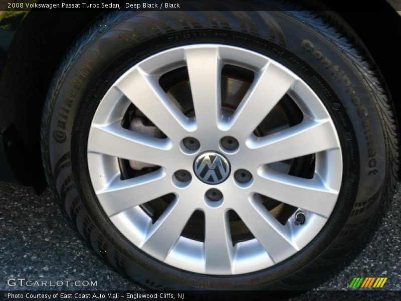 Deep Black / Black 2008 Volkswagen Passat Turbo Sedan