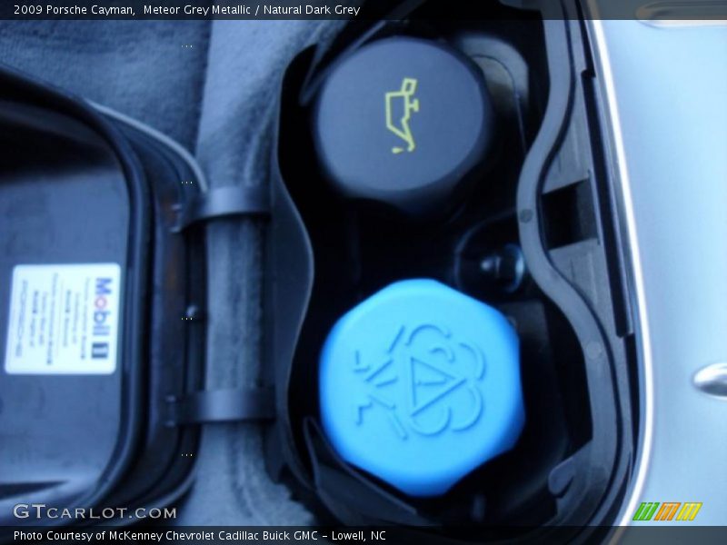 Meteor Grey Metallic / Natural Dark Grey 2009 Porsche Cayman
