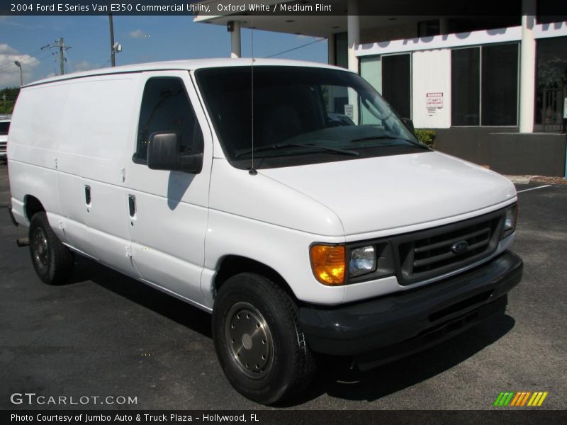  2004 E Series Van E350 Commercial Utility Oxford White