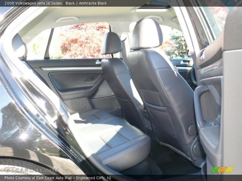 Black / Anthracite Black 2008 Volkswagen Jetta SE Sedan