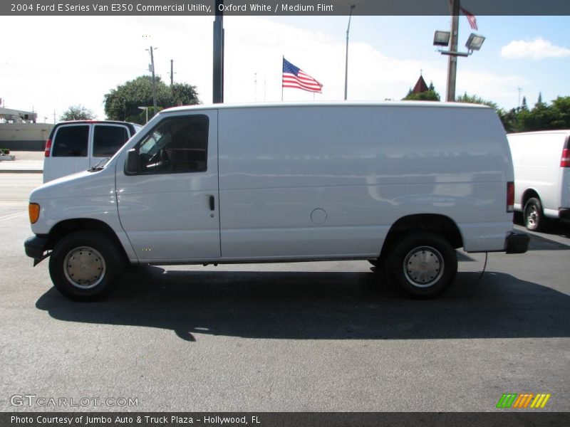 Oxford White / Medium Flint 2004 Ford E Series Van E350 Commercial Utility