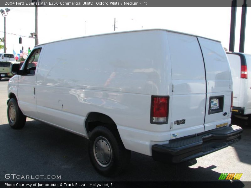 Oxford White / Medium Flint 2004 Ford E Series Van E350 Commercial Utility