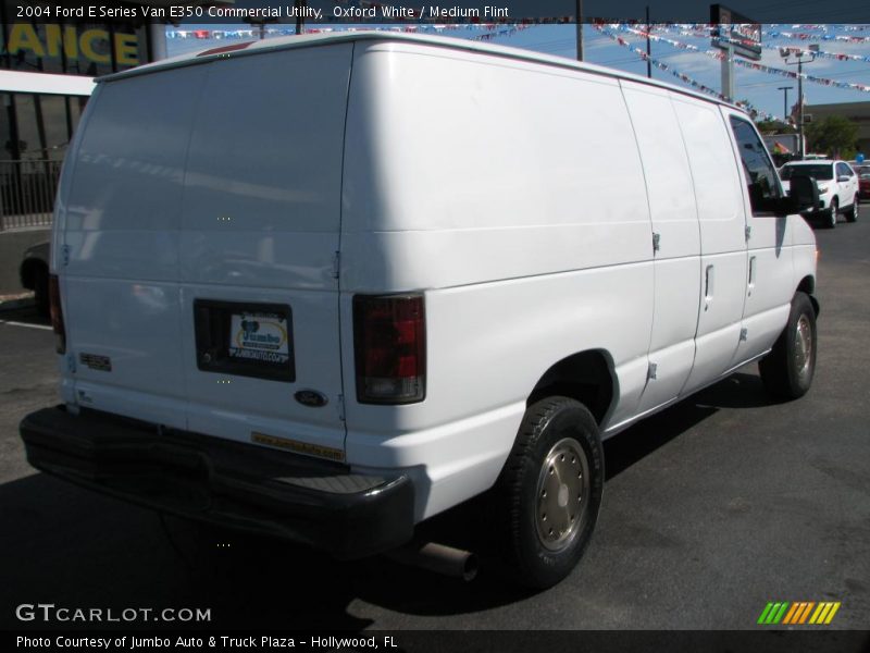 Oxford White / Medium Flint 2004 Ford E Series Van E350 Commercial Utility