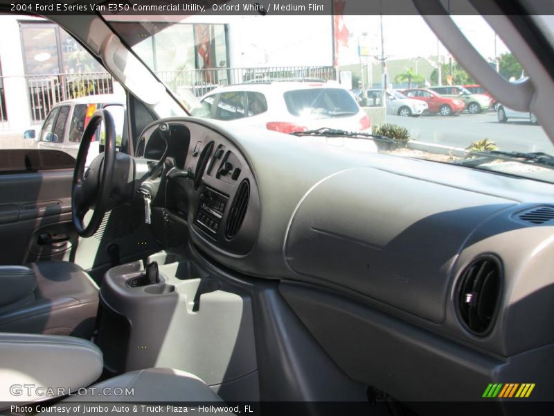 Oxford White / Medium Flint 2004 Ford E Series Van E350 Commercial Utility