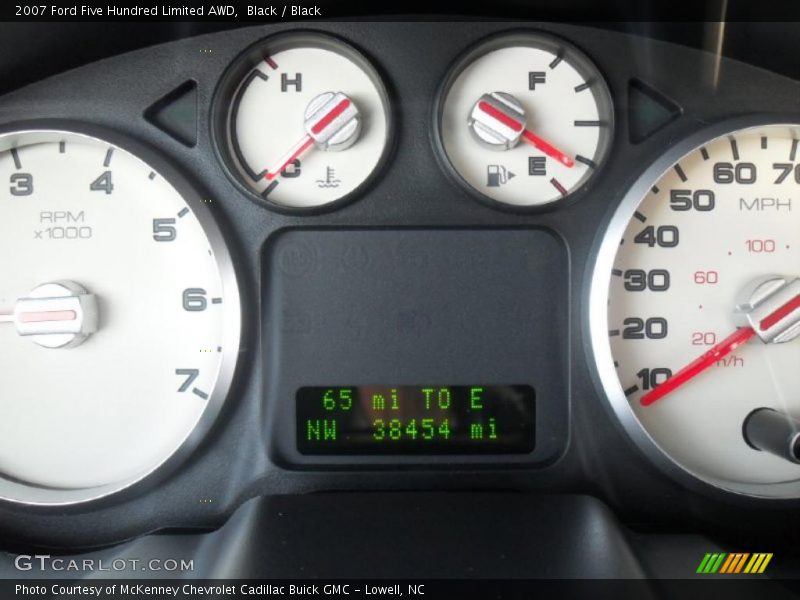 Black / Black 2007 Ford Five Hundred Limited AWD