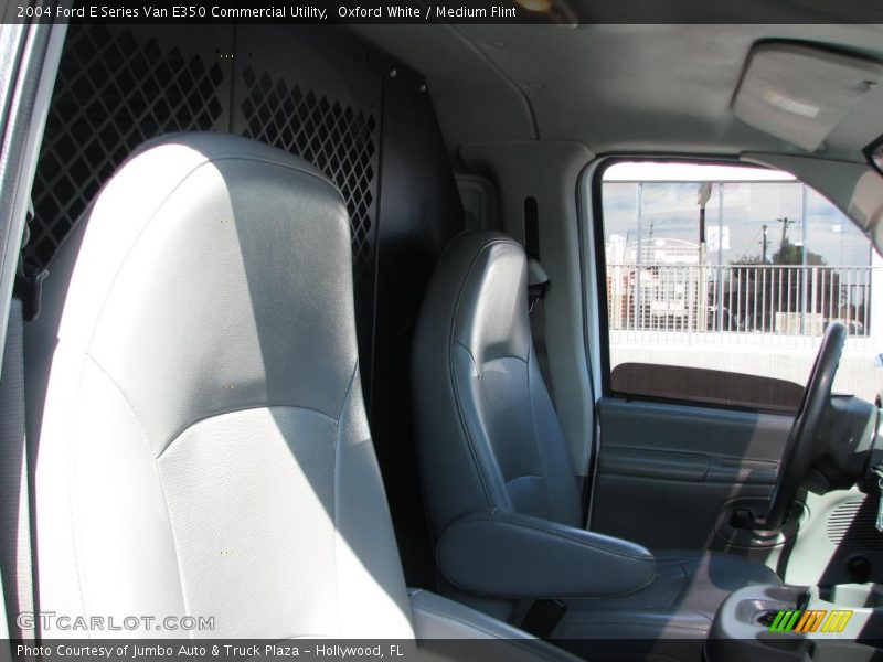 Oxford White / Medium Flint 2004 Ford E Series Van E350 Commercial Utility