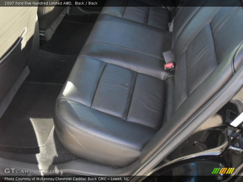 Black / Black 2007 Ford Five Hundred Limited AWD