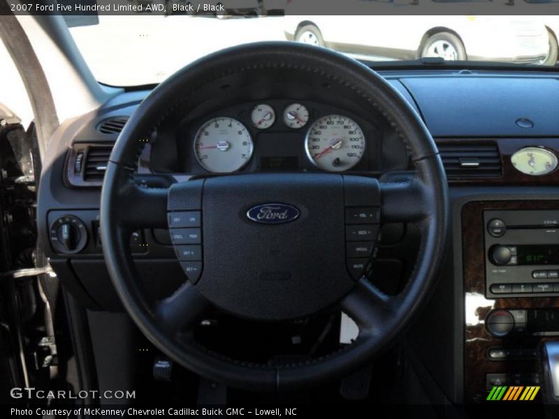 Black / Black 2007 Ford Five Hundred Limited AWD