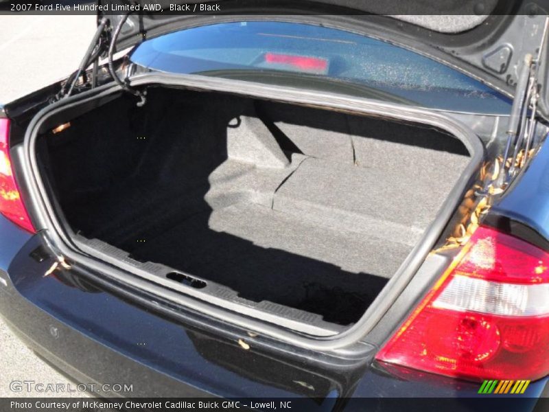Black / Black 2007 Ford Five Hundred Limited AWD