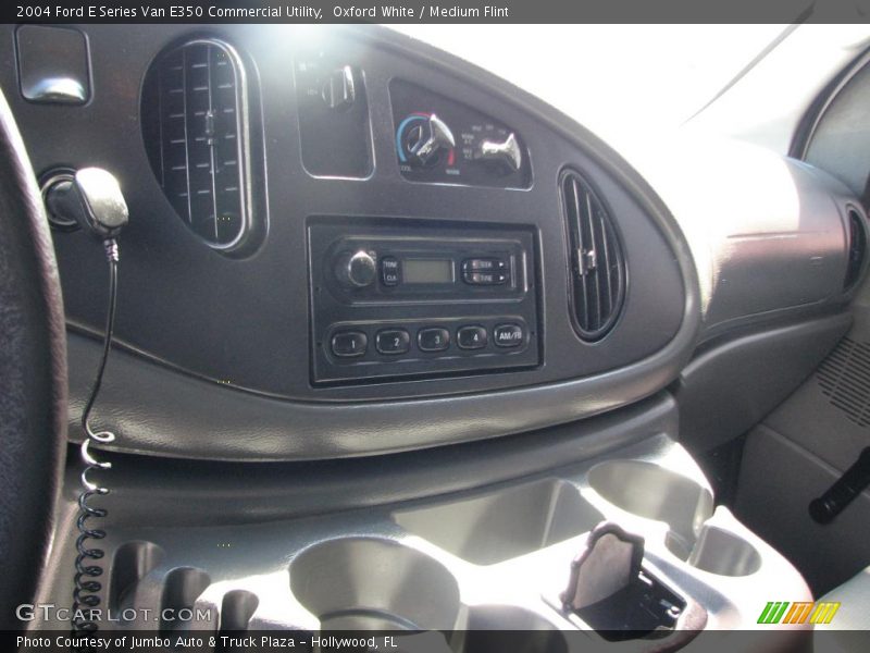 Oxford White / Medium Flint 2004 Ford E Series Van E350 Commercial Utility