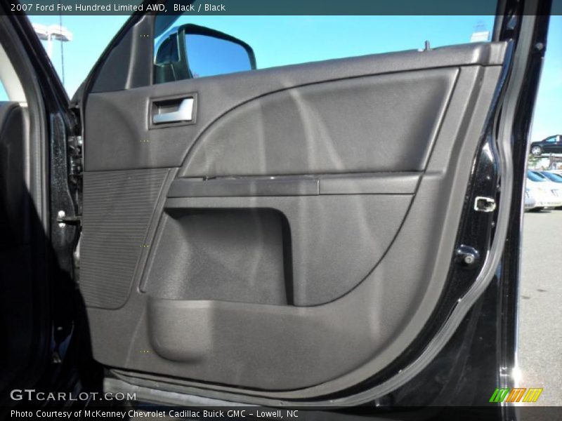 Black / Black 2007 Ford Five Hundred Limited AWD