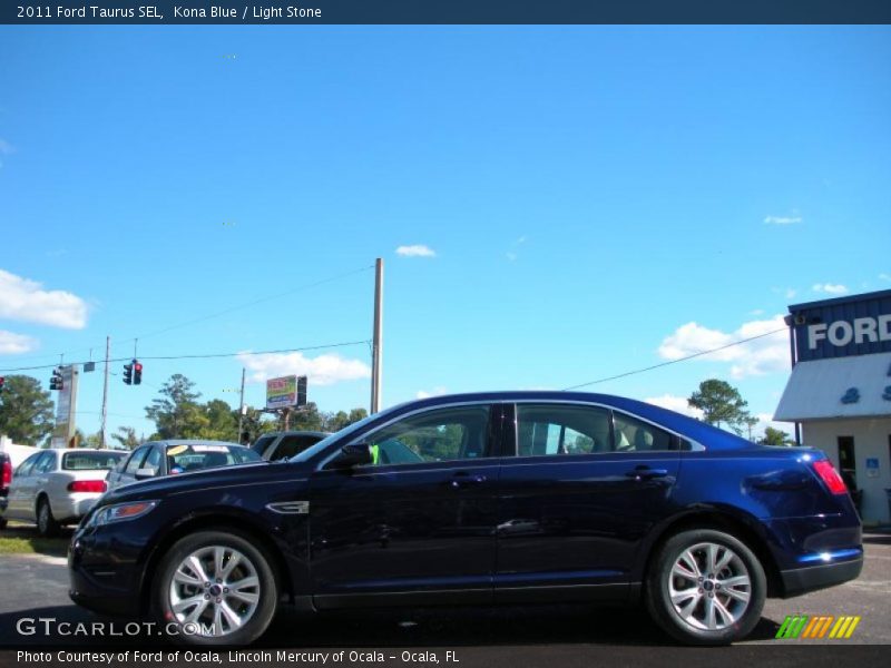 Kona Blue / Light Stone 2011 Ford Taurus SEL