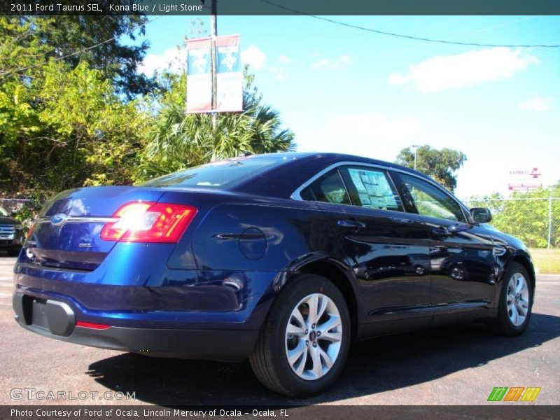 Kona Blue / Light Stone 2011 Ford Taurus SEL