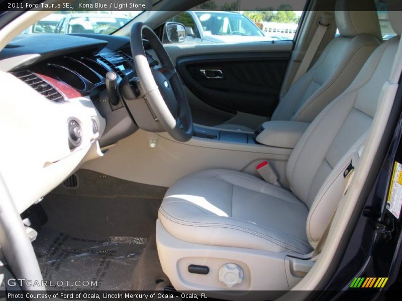 Kona Blue / Light Stone 2011 Ford Taurus SEL