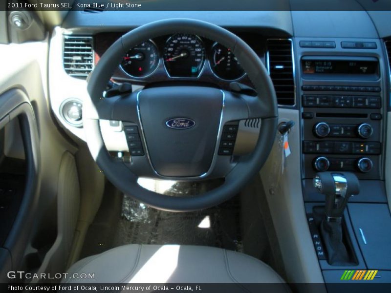 Kona Blue / Light Stone 2011 Ford Taurus SEL