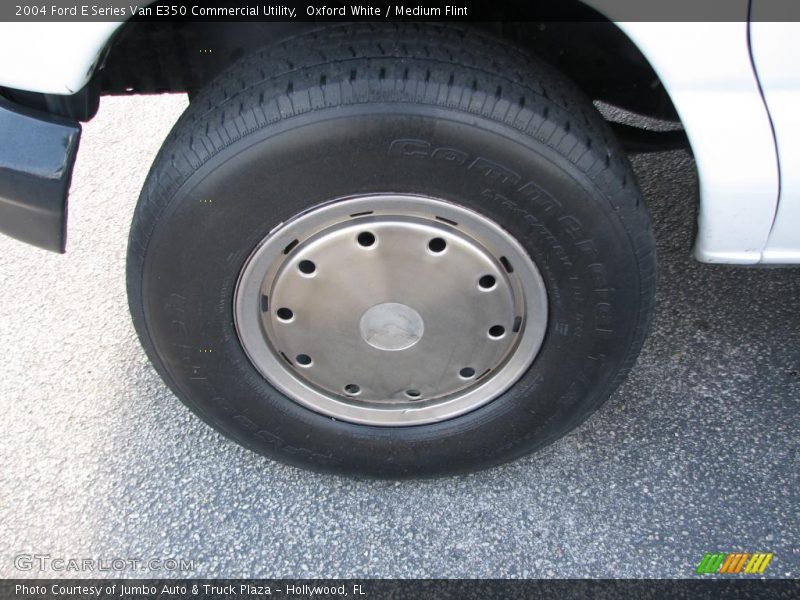 Oxford White / Medium Flint 2004 Ford E Series Van E350 Commercial Utility