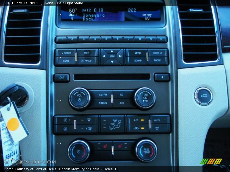 Kona Blue / Light Stone 2011 Ford Taurus SEL