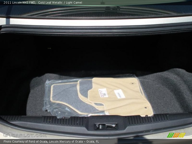 Gold Leaf Metallic / Light Camel 2011 Lincoln MKS FWD