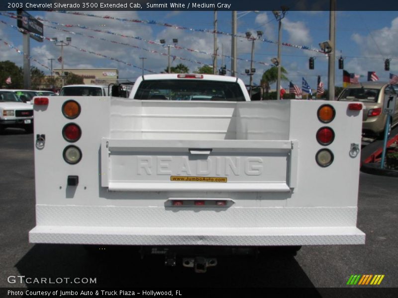 Summit White / Medium Gray 2003 Chevrolet Silverado 3500 Extended Cab