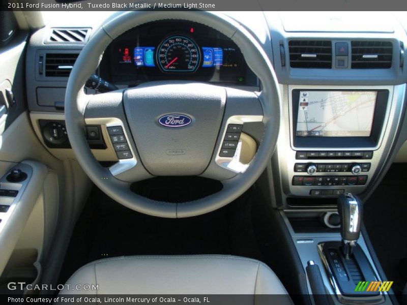 Dashboard of 2011 Fusion Hybrid