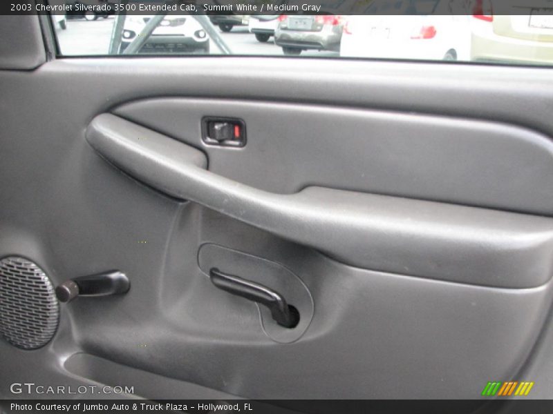 Summit White / Medium Gray 2003 Chevrolet Silverado 3500 Extended Cab