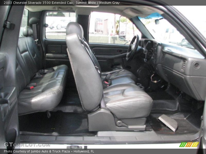 Summit White / Medium Gray 2003 Chevrolet Silverado 3500 Extended Cab