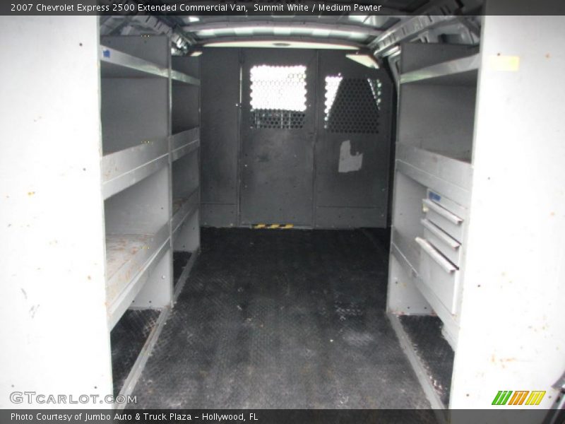Summit White / Medium Pewter 2007 Chevrolet Express 2500 Extended Commercial Van