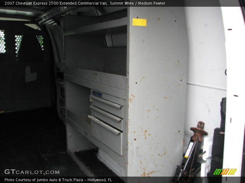 Summit White / Medium Pewter 2007 Chevrolet Express 2500 Extended Commercial Van