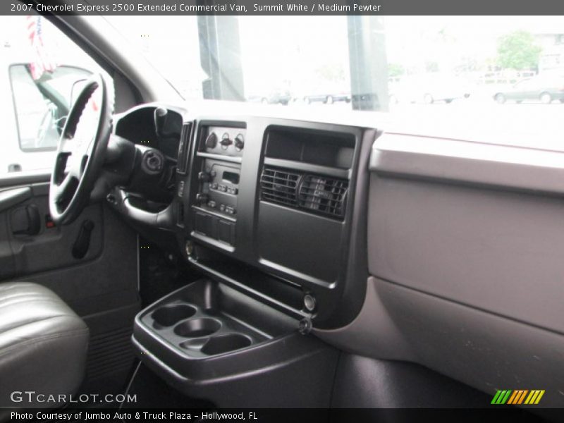 Summit White / Medium Pewter 2007 Chevrolet Express 2500 Extended Commercial Van