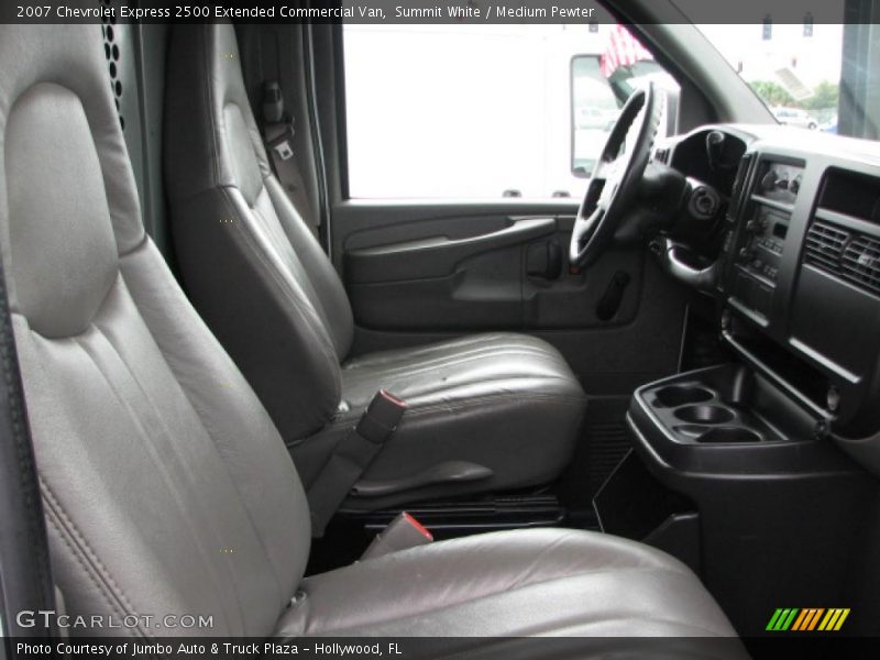 Summit White / Medium Pewter 2007 Chevrolet Express 2500 Extended Commercial Van
