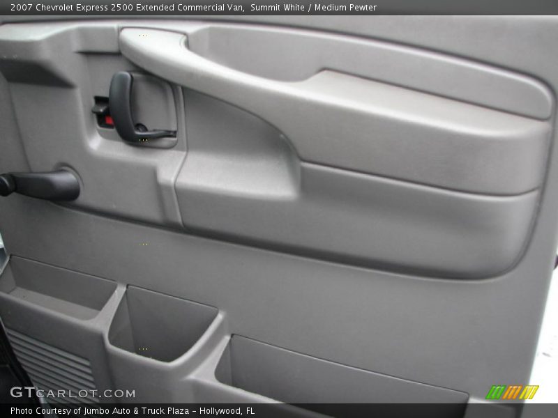 Summit White / Medium Pewter 2007 Chevrolet Express 2500 Extended Commercial Van