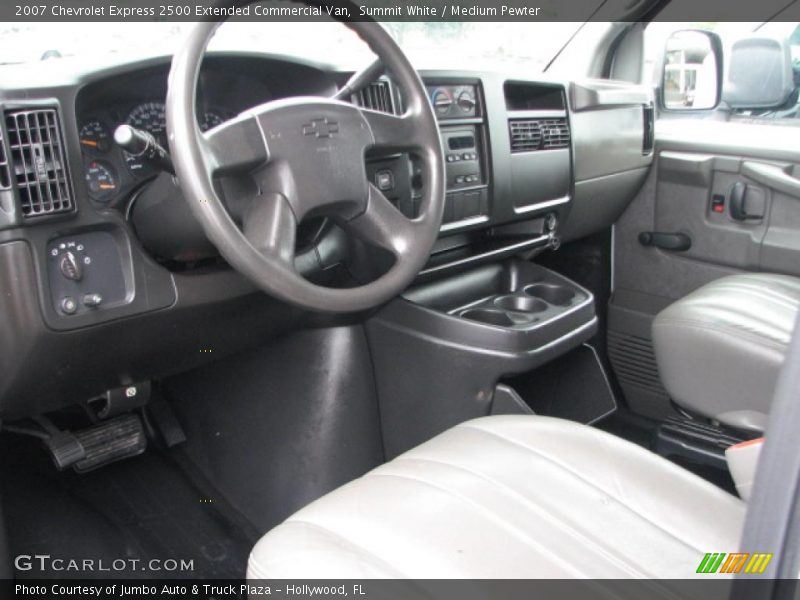 Medium Pewter Interior - 2007 Express 2500 Extended Commercial Van 