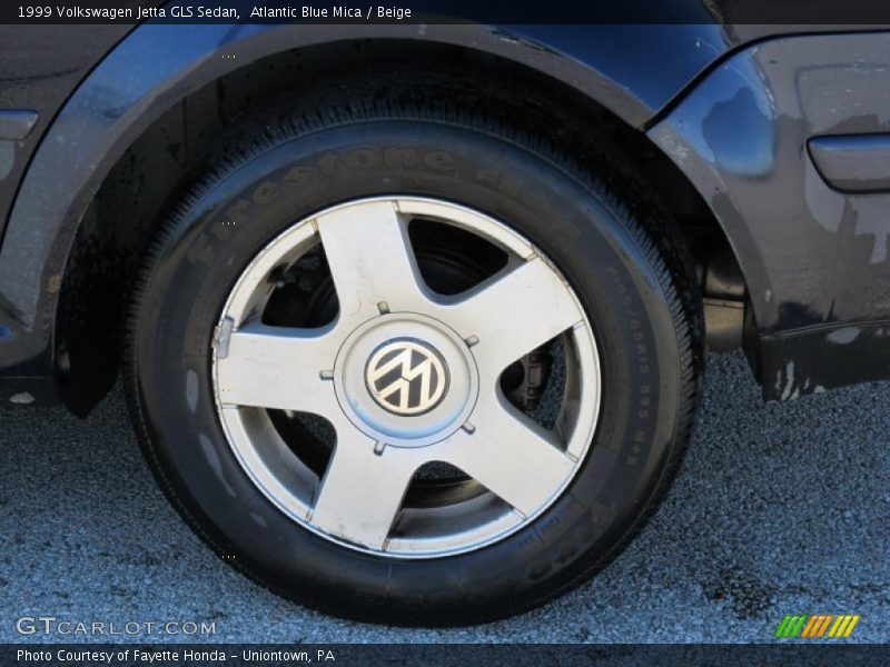 Atlantic Blue Mica / Beige 1999 Volkswagen Jetta GLS Sedan