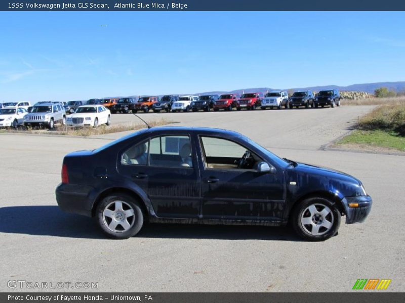 Atlantic Blue Mica / Beige 1999 Volkswagen Jetta GLS Sedan