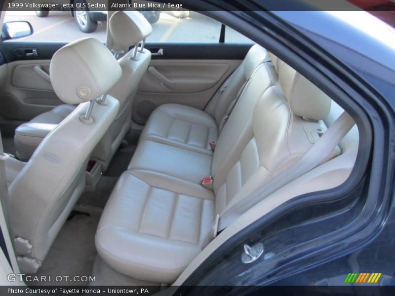 Atlantic Blue Mica / Beige 1999 Volkswagen Jetta GLS Sedan