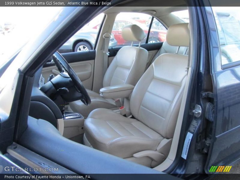 Atlantic Blue Mica / Beige 1999 Volkswagen Jetta GLS Sedan