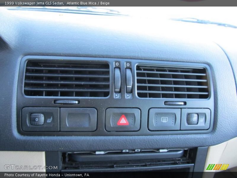 Atlantic Blue Mica / Beige 1999 Volkswagen Jetta GLS Sedan