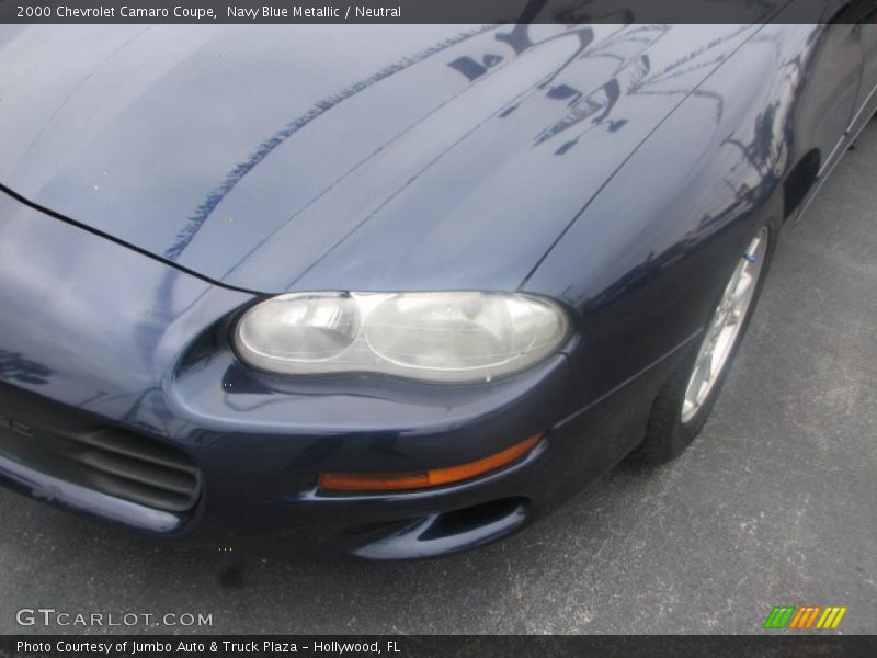 Navy Blue Metallic / Neutral 2000 Chevrolet Camaro Coupe
