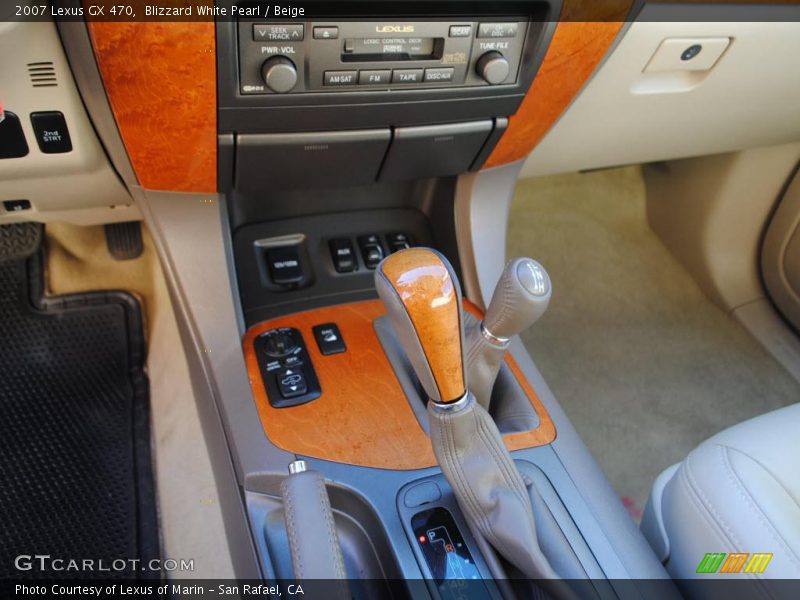 Blizzard White Pearl / Beige 2007 Lexus GX 470