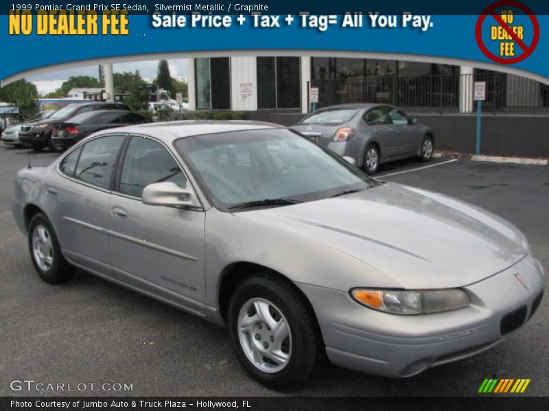 Silvermist Metallic / Graphite 1999 Pontiac Grand Prix SE Sedan