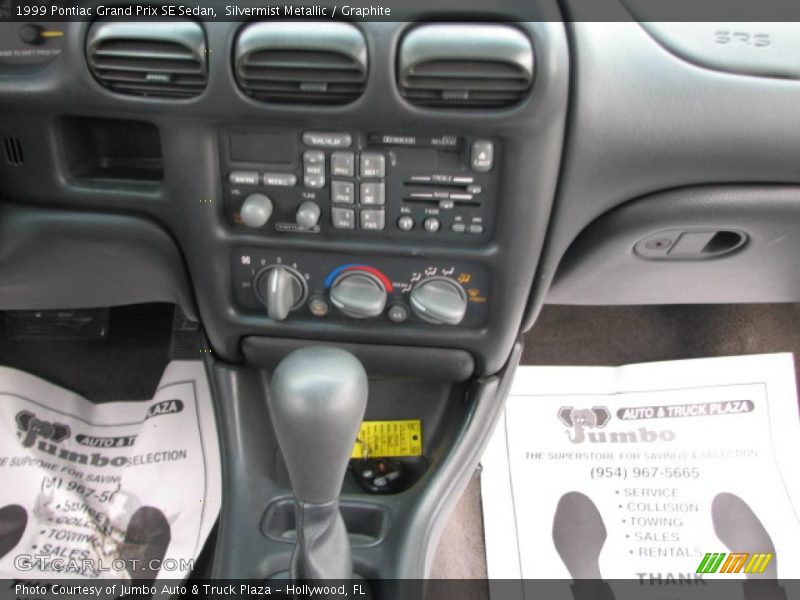 Silvermist Metallic / Graphite 1999 Pontiac Grand Prix SE Sedan