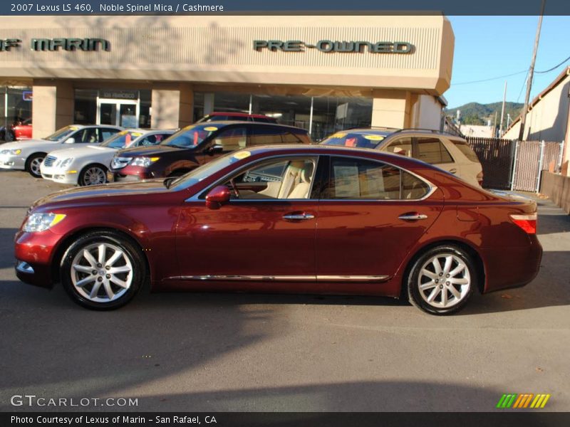 Noble Spinel Mica / Cashmere 2007 Lexus LS 460