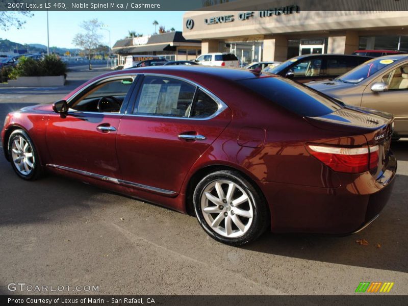 Noble Spinel Mica / Cashmere 2007 Lexus LS 460