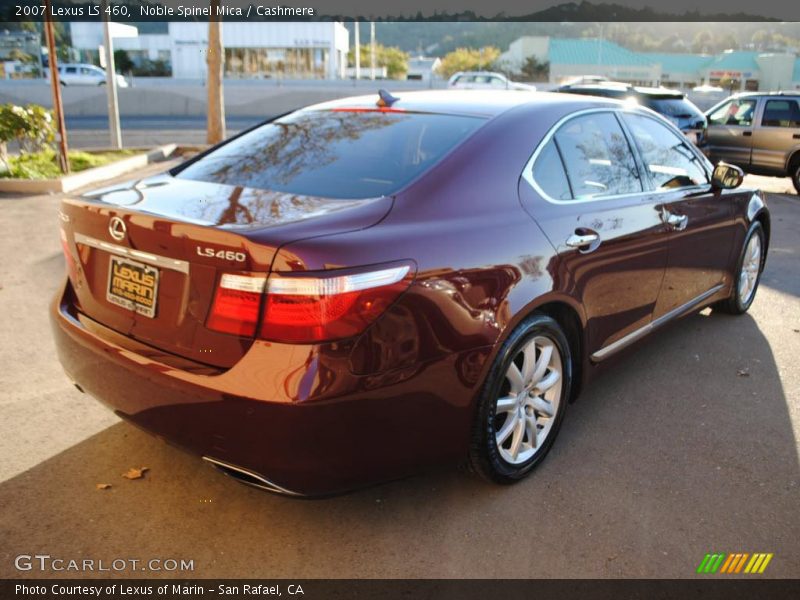 Noble Spinel Mica / Cashmere 2007 Lexus LS 460